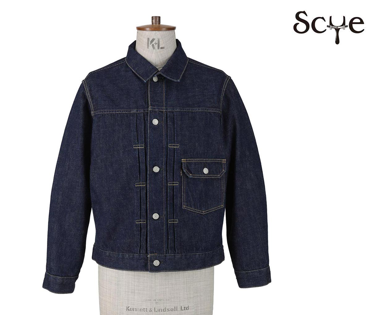 SCYE サイ セルヴィッチ デニム ジャケット タイプ1 Selvedge Denim