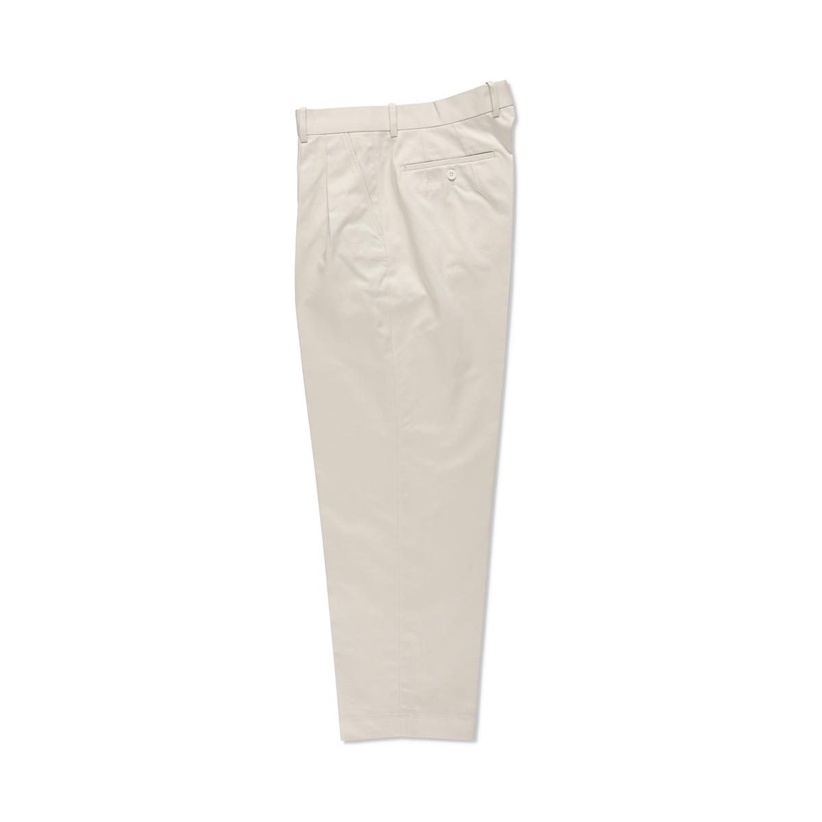 ＜Scye＞コットン チノ プリーツ トラウザーズ SCYE サイ サンホアキン コットン チノ プリーツ トラウザーズ San