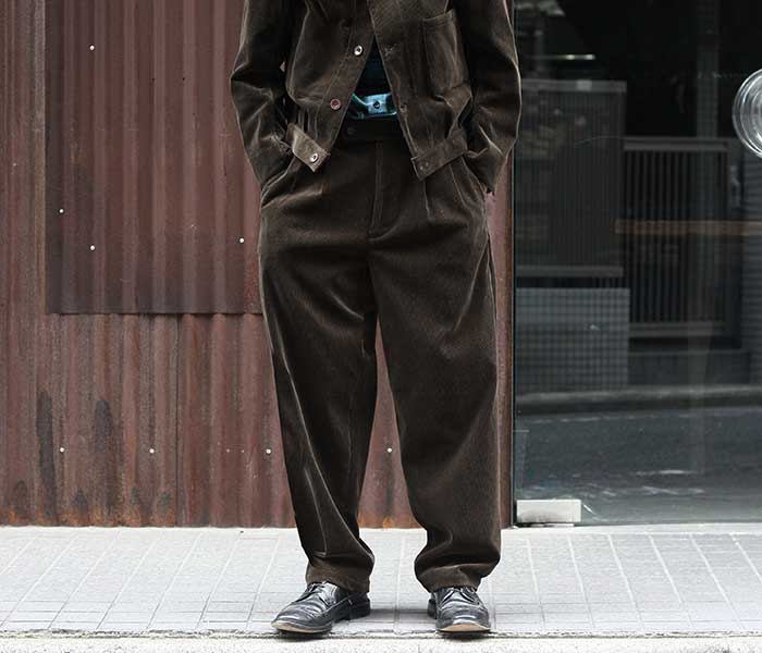SAPEUR CORDUROY PANTS サプール コーデュロイ トラックパンツ M
