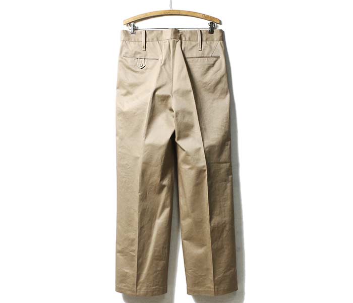 SCYE BASICS サイ ベーシックス ワイドストレート チノパン