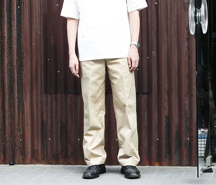 SCYE BASICS サイ ベーシックス ストレートレッグ チノパン