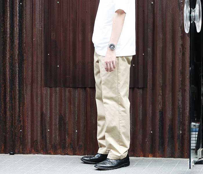 SCYE BASICS サイ ベーシックス ストレートレッグ チノパン