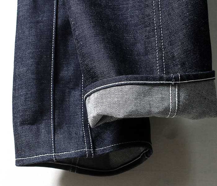 SCYE BASICS Denim Cinch Back Trousers | andPheb Staff Blog