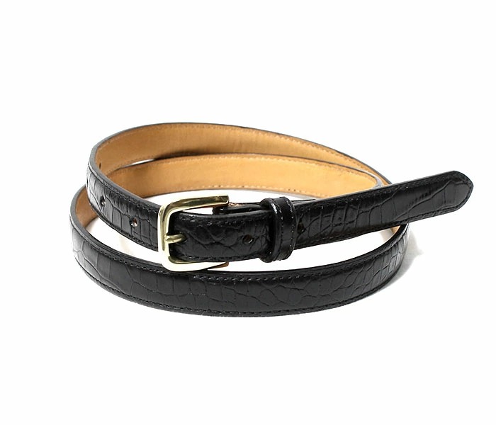 SCYE サイ クロコ型押しベルト Press Croco Dress Belt (3324
