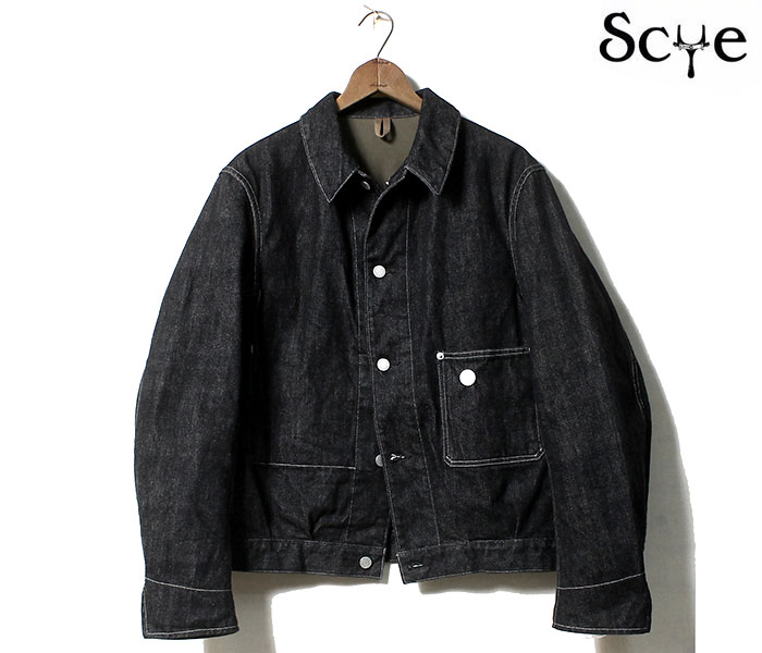 SCYE BASICS サイベーシックス デニム ジャケット ジージャン SCYE BASICS サイベーシックス デニム ジャケット ジージャン