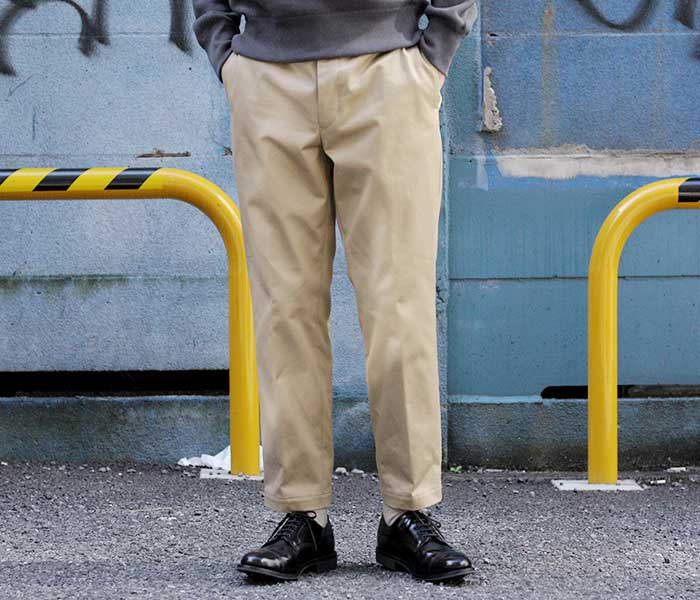 SCYE BASICS サイベーシックス チノパン テーパード パンツ