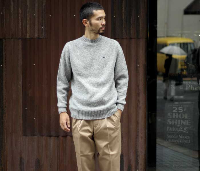 SCYE BASICS サイベーシックス シェトランドウール セーター SCYE BASICS サイベーシックス シェトランドウール セーター