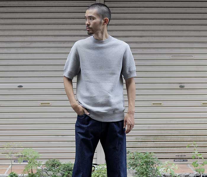SCYE BASICS サイベーシックス 半袖 スウェット クルーネック