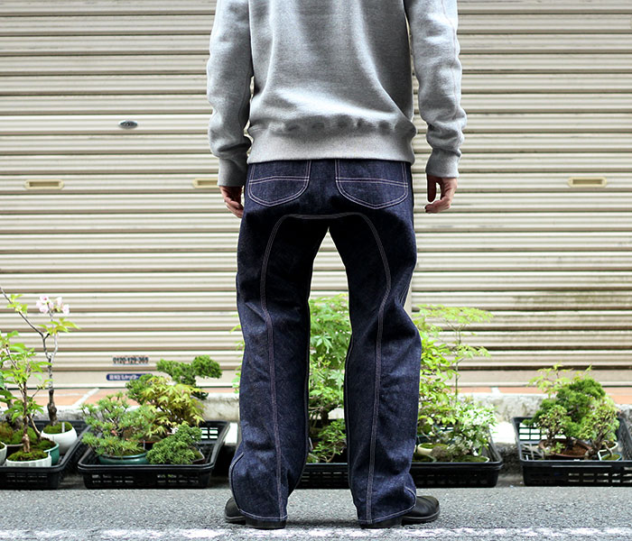 SCYE BASICS サイベーシックス デニム ストレートパンツ ワーク SCYE BASICS サイベーシックス デニム ストレートパンツ ワーク