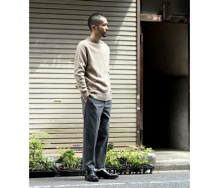 SCYE BASICS サイベーシックス ブラッシュドコットン ギャバジン