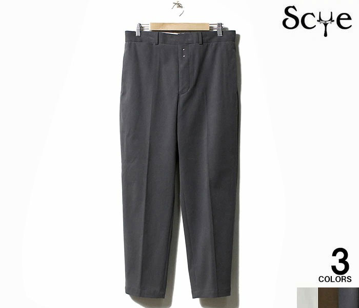 SCYE BASICS サイベーシックス ブラッシュドコットン ギャバジン