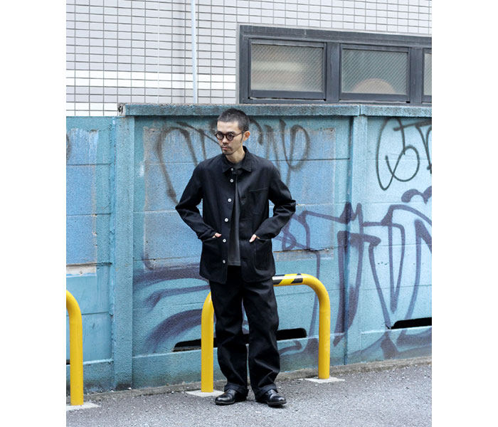 SCYE BASICS サイベーシックス ライトデニム カバーオール