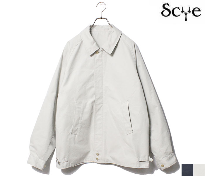 SCYE BASICS サイベーシックス ギャバジン ハリントンジャケット