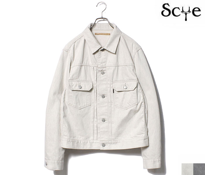 SCYE BASICS サイベーシックス メランジェデニム ピボット