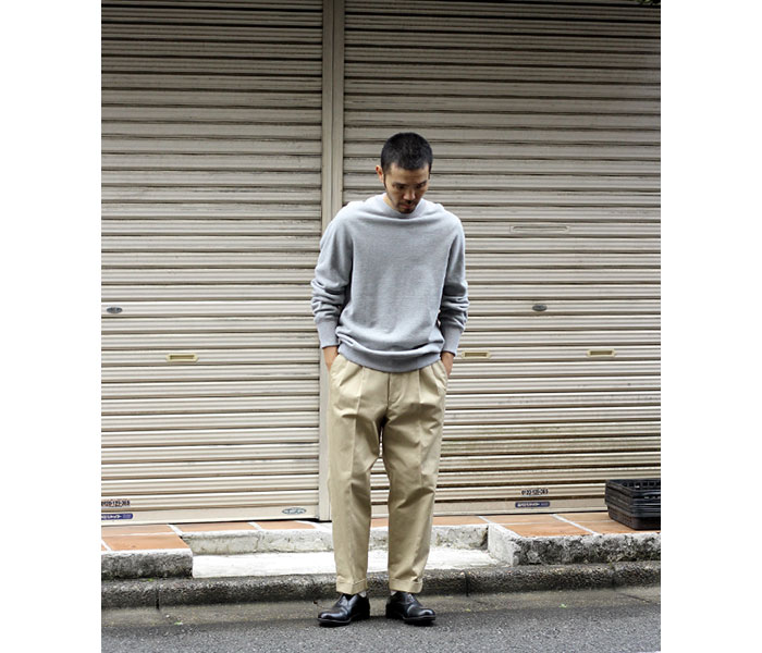 chaosタック入りベージュチノパン サイズ38 チーノパンツ - メルカリ