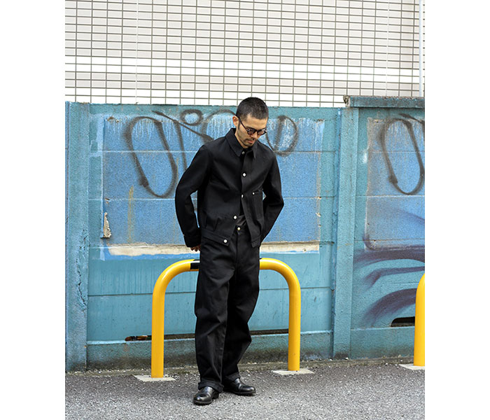 SCYE BASICS サイベーシックス ライトデニム ワークパンツ SCYE BASICS サイベーシックス ライトデニム ワークパンツ