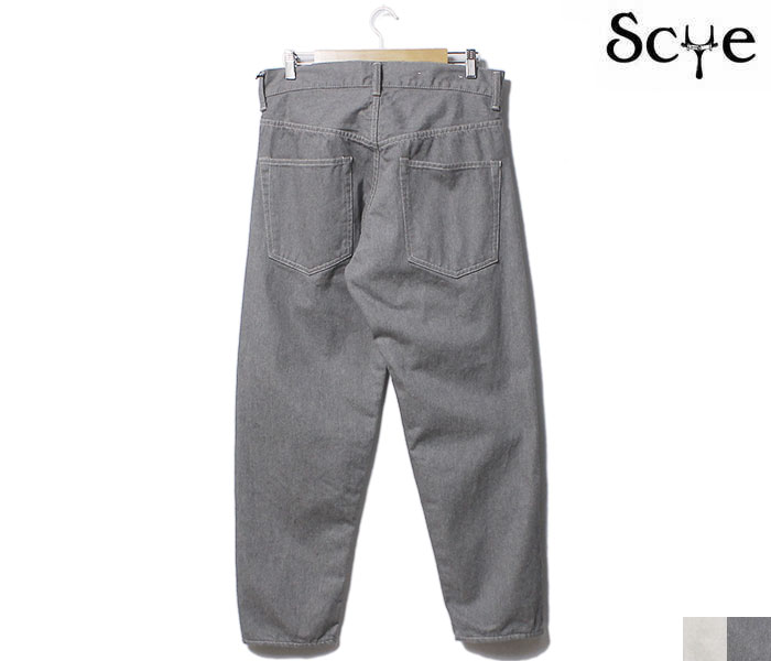 SCYE BASICS サイベーシックス メランジェデニム ルーズフィット