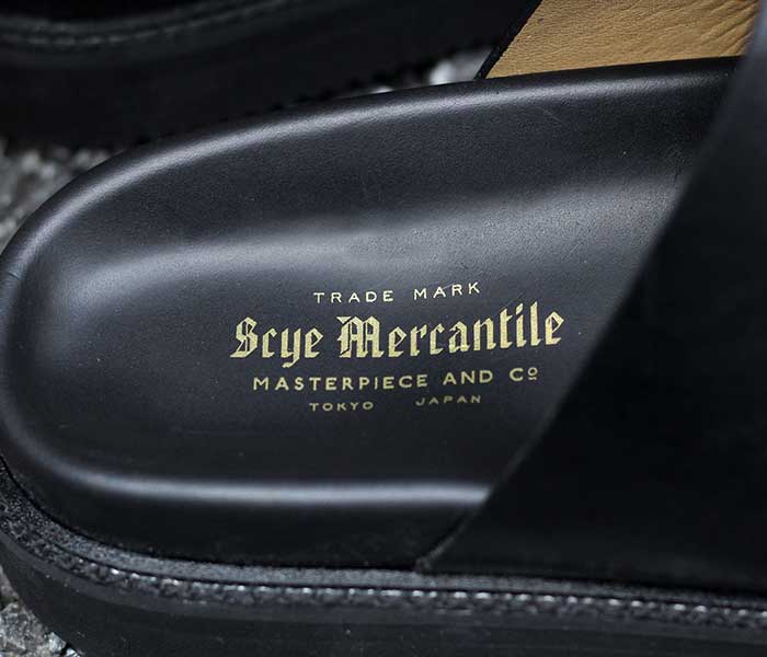 SCYE サイ UNICO レザーサンダル Vitello Crassico UNICO Sandal