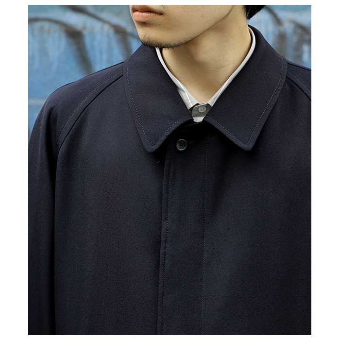 SCYE サイ ウールギャバジン ベルテッド カーコート Wool SCYE サイ ウールギャバジン ベルテッド カーコート Wool