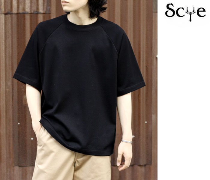 SCYE サイ コットンジャージー ラグラン Tシャツ Cotton Jersey