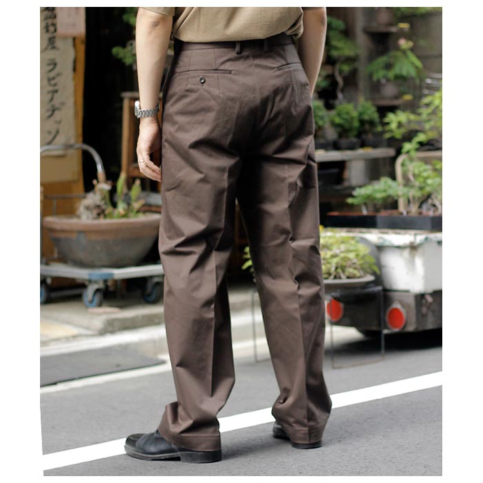 SCYE サイ サンホアキン コットン プリーツ トラウザー San