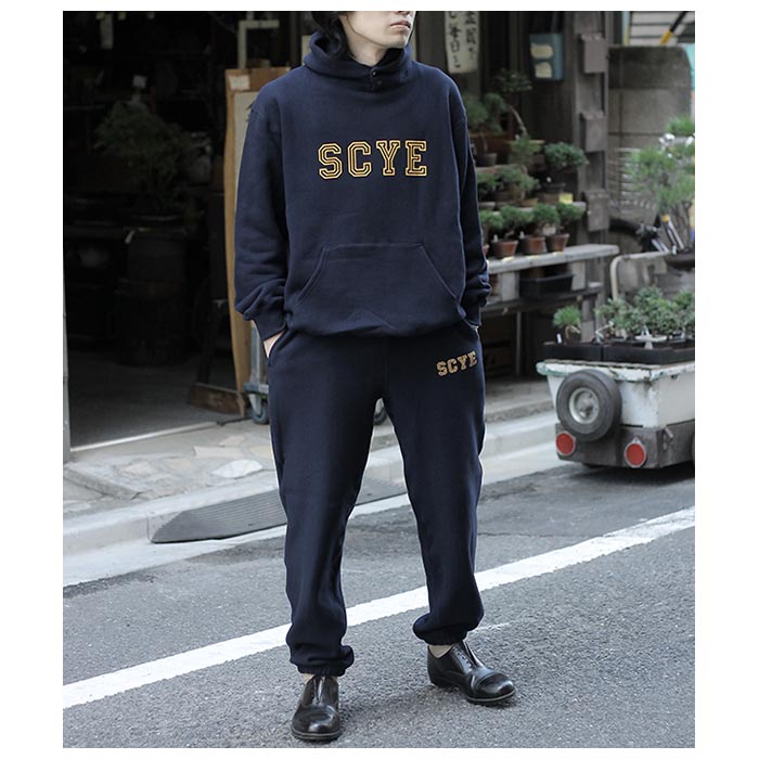 SCYE サイ フリース バック ジャージ― フーディー Fleece Back