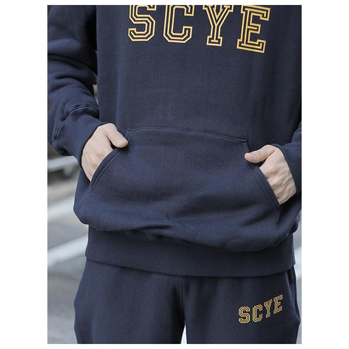 SCYE サイ フリース バック ジャージ― フーディー Fleece Back Jersey