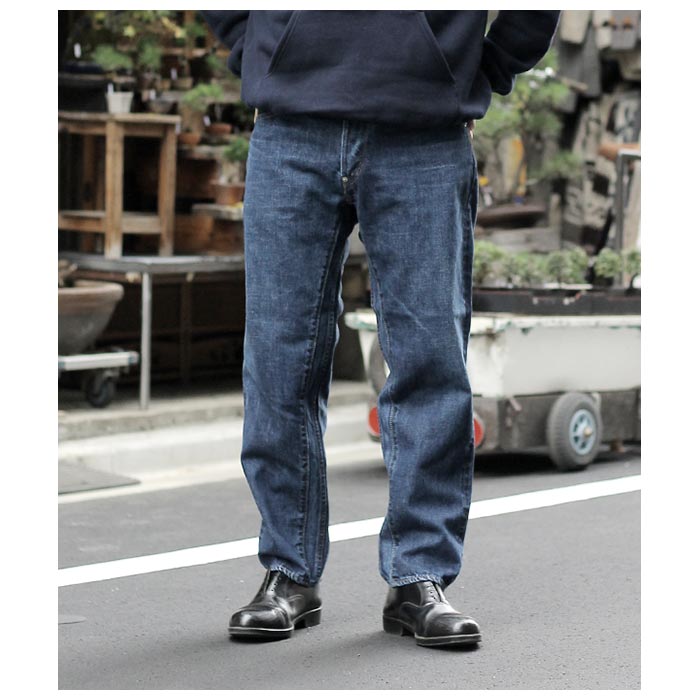 SCYE サイ ユーズドウォッシュ ペグトップ デニム Selvedge SCYE サイ ユーズドウォッシュ ペグトップ デニム Selvedge