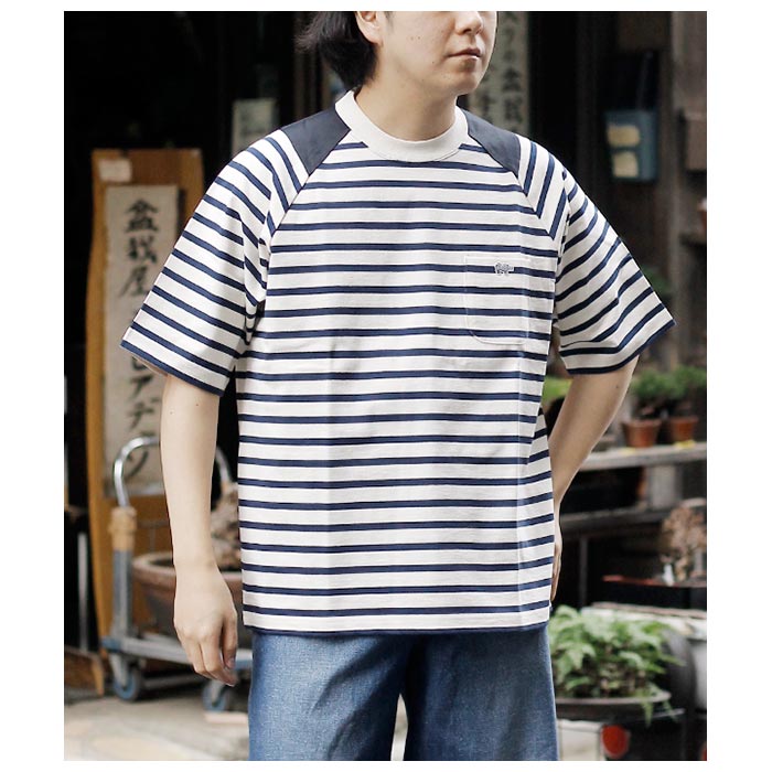 *送料・関税込み*Y-3 コットンジャージー Tシャツ ストライプ SCYE サイ ストライプ コットンジャージー パネル Tシャツ