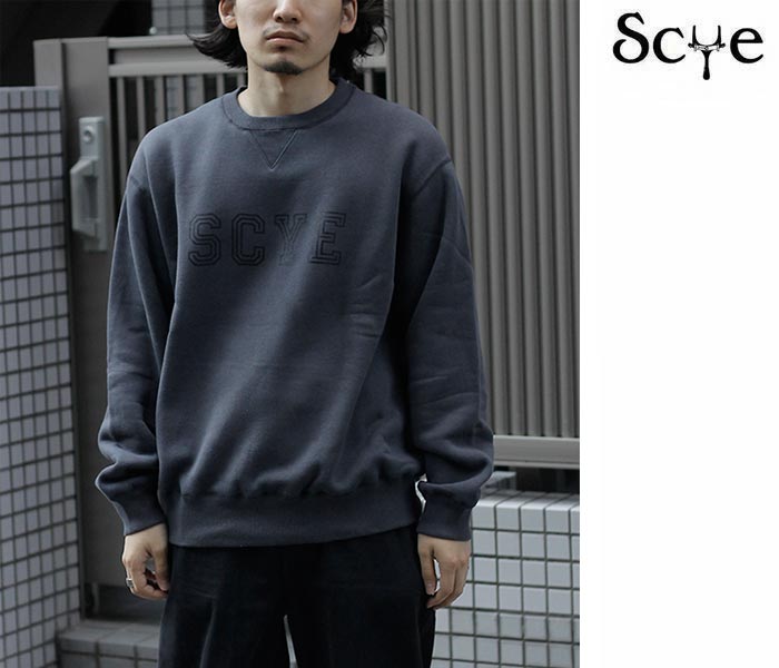 SCYE サイ フリースバックジャージー スウェットシャツ Fleece