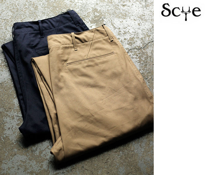 SCYE サイ サンホアキン コットン ミリタリーチノ San Joaquin Cotton