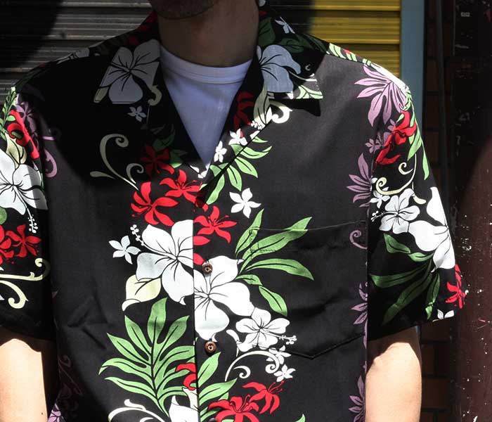 トゥーパームス TWO PALMS アロハシャツ レーヨン ハワイアン