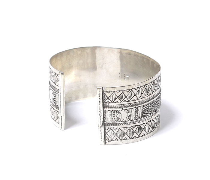 【★超目玉】 トゥアレグ シルバーバングル No14 WIDE BANGLE SILVER TOUAREG アクセサリー