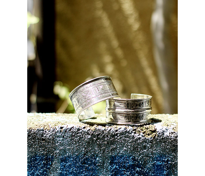 トゥアレグ シルバーバングル TOUAREG SILVER BANGLE WIDE No8 トゥアレグ シルバーバングル TOUAREG SILVER BANGLE WIDE No8