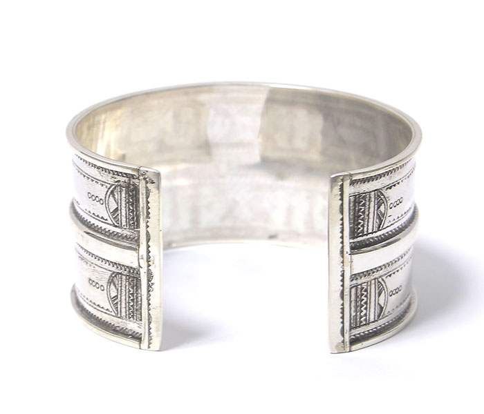 トゥアレグ シルバーバングル TOUAREG SILVER BANGLE WIDE No8