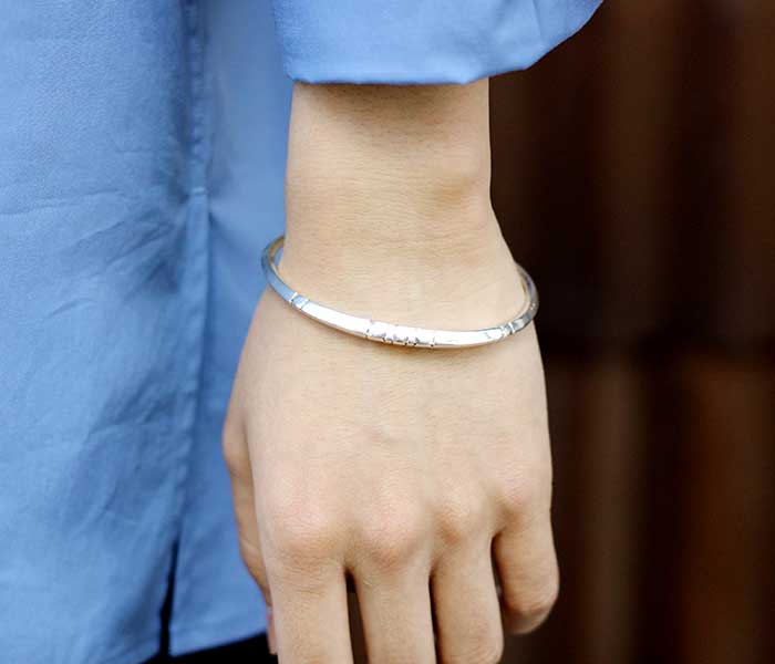 トゥアレグ シルバーバングル TOUAREG SILVER BANGLE THIN