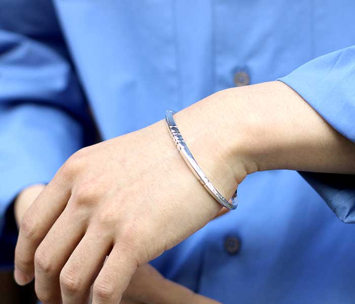 トゥアレグ シルバーバングル TOUAREG SILVER BANGLE THIN