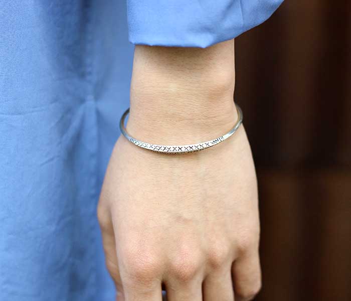 トゥアレグ シルバーバングル TOUAREG SILVER BANGLE THIN SMALL