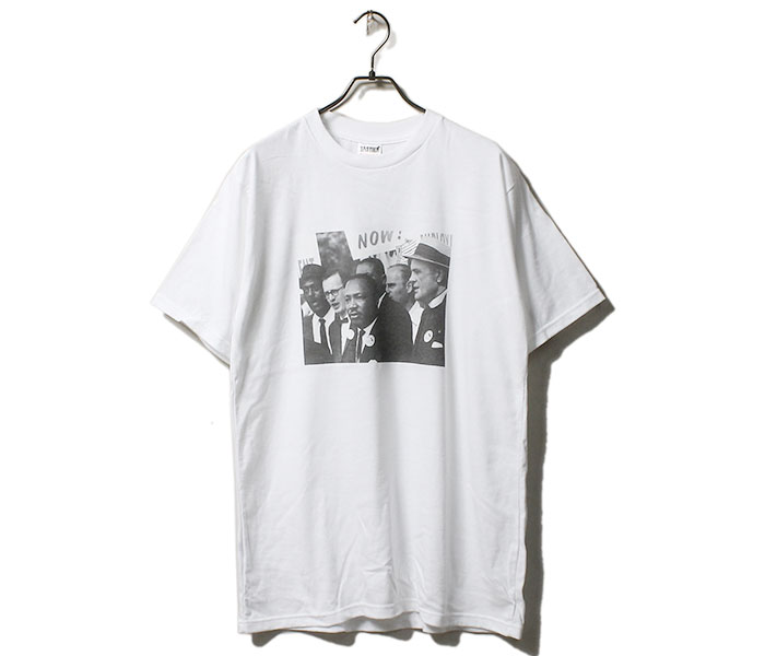 テイスティア TASTIER キング牧師 I HAVE A DREAM プリント Tシャツ