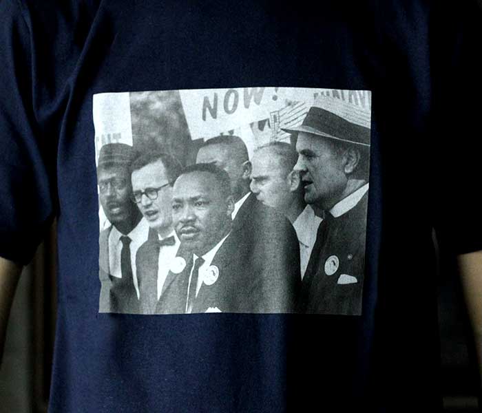 テイスティア TASTIER キング牧師 I HAVE A DREAM プリント Tシャツ