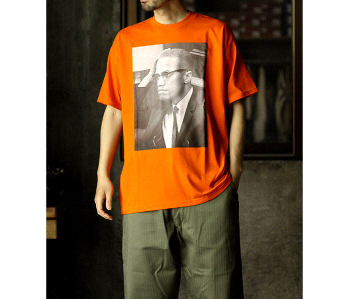 テイスティア TASTIER マルコムX プリント Tシャツ Malcolm X PRINT T