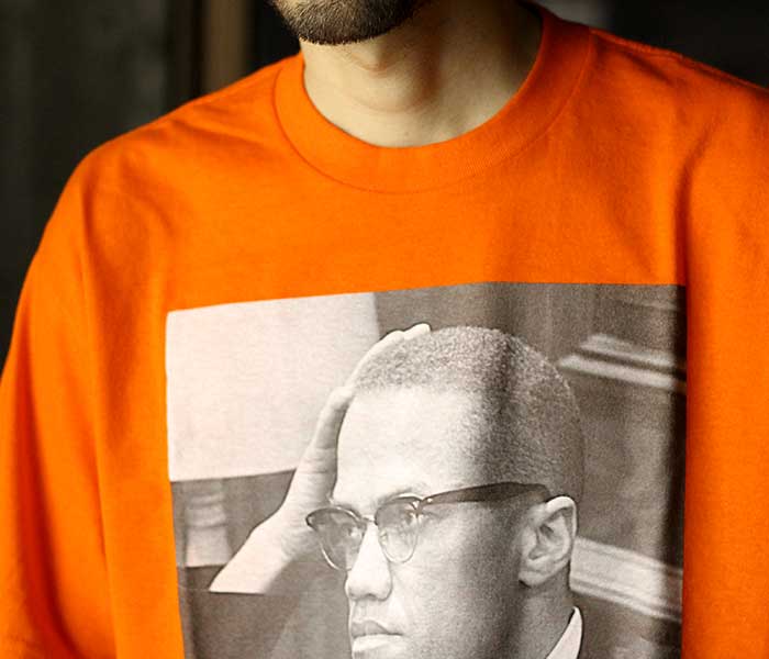 テイスティア TASTIER マルコムX プリント Tシャツ Malcolm X PRINT T