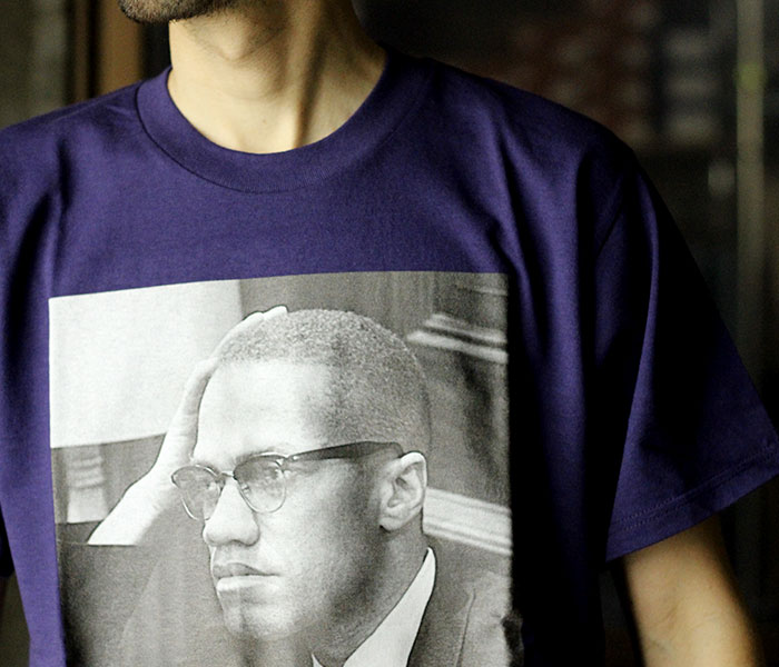 テイスティア TASTIER マルコムX プリント Tシャツ Malcolm X PRINT T