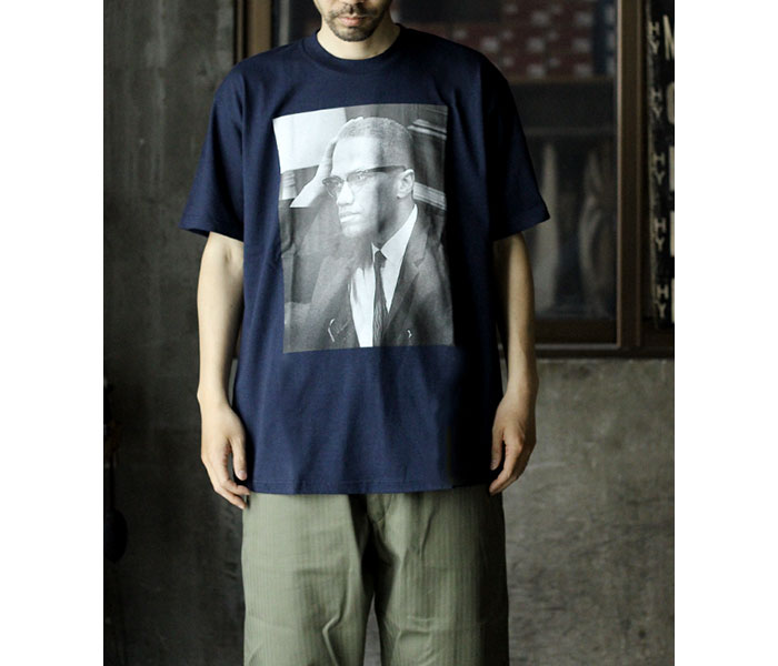 テイスティア TASTIER マルコムX プリント Tシャツ Malcolm X PRINT T
