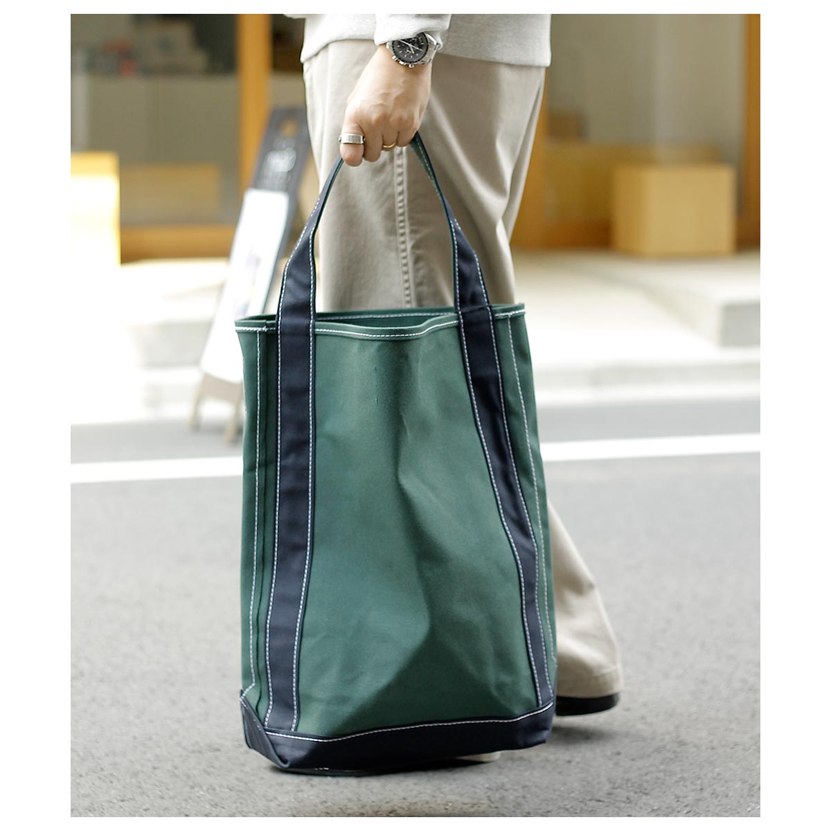 TEMBEA バケットトート TEMBEA テンベア バゲット トート ラージ BAGUETTE TOTE LARGE