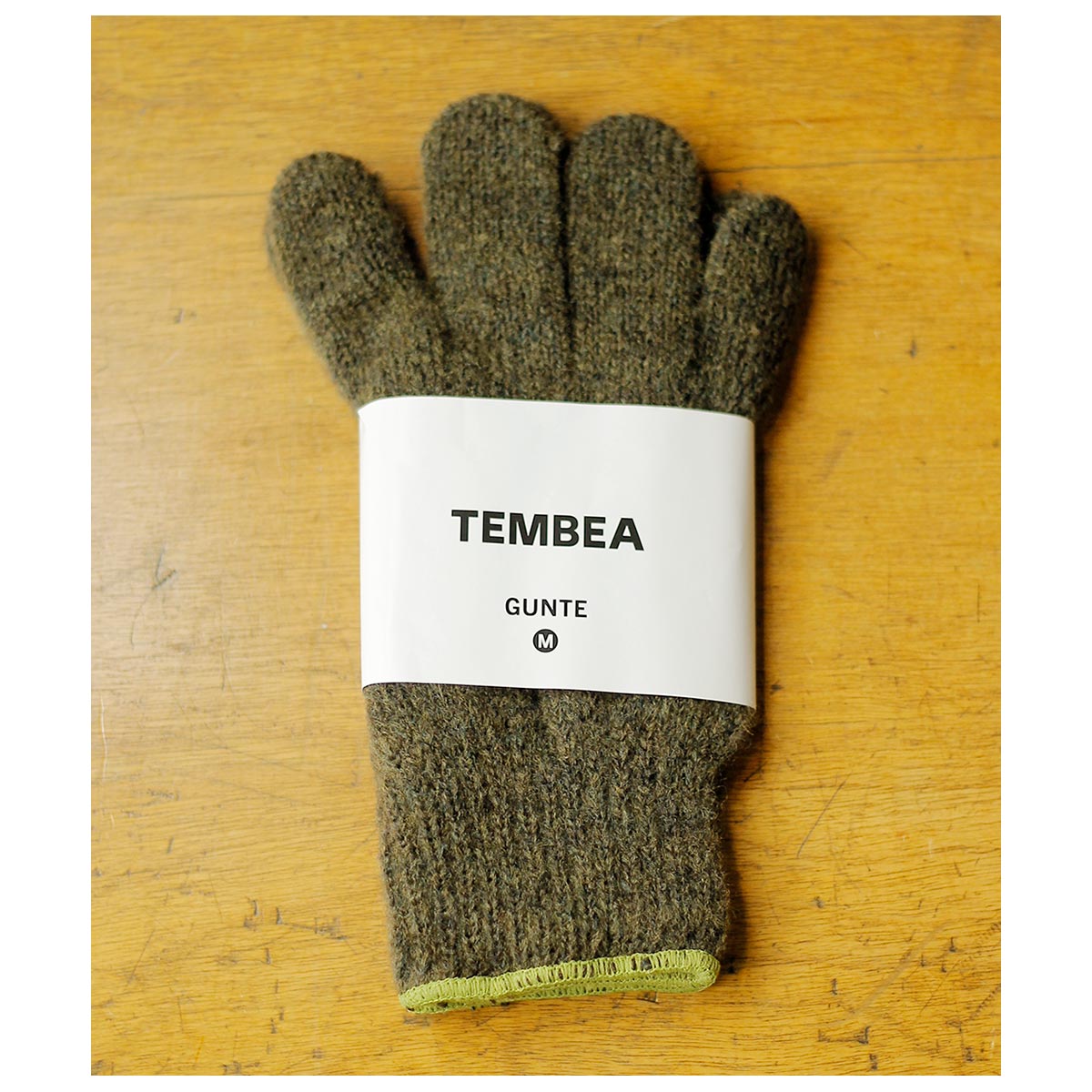 TEMBEA テンベア ウール グンテ GUNTE (TMB-GNT1-25AW)｜アンドフェブ