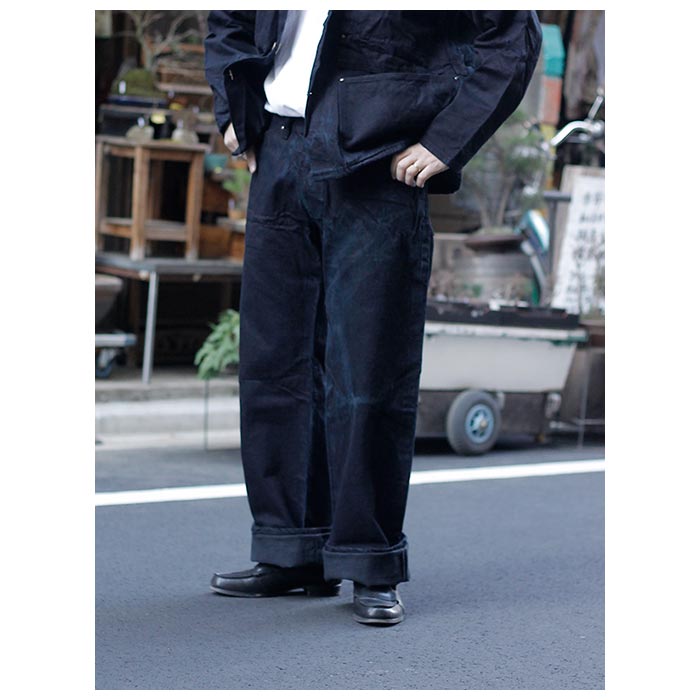 TENDERLOIN DENIM TROUSERS Lサイズ ブラック テンダーロイン