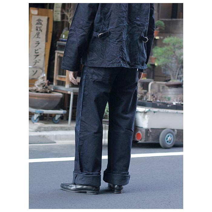 テンダー TENDER Co. ブラックホール染め 極ワイドデニム