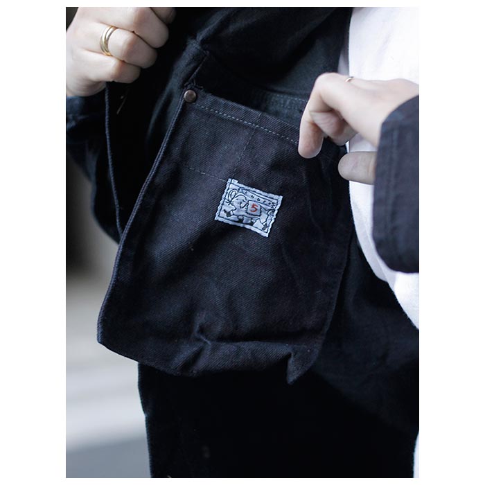 テンダー TENDER Co. デニムジャケット ブラックホール染め