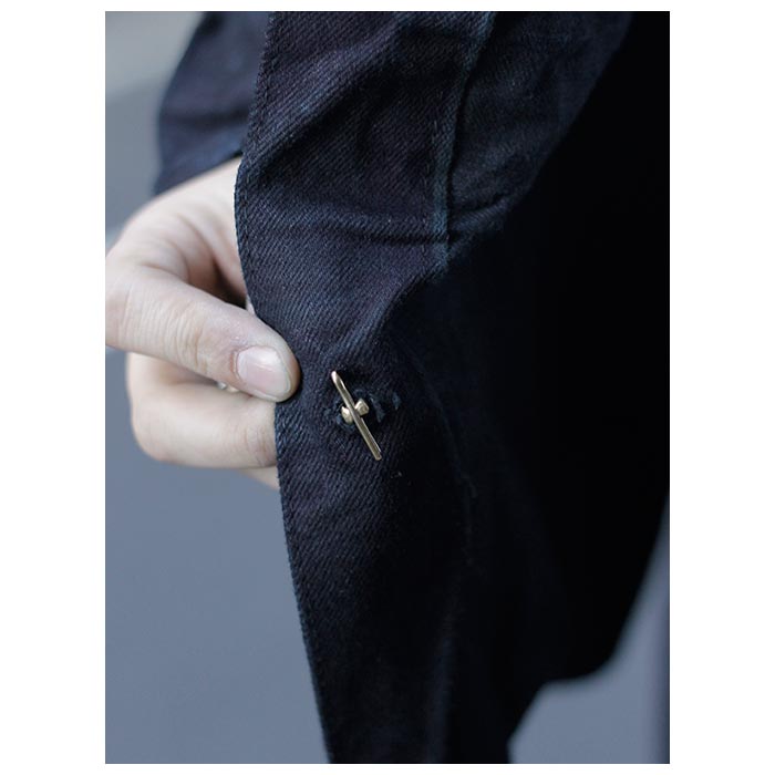 テンダー TENDER Co. デニムジャケット ブラックホール染め